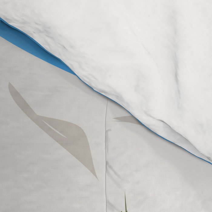 Snowy Mountain Skiers Comforter Gallery Image 4