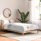 Snowy Mountain Skiers Comforter Gallery Image 2