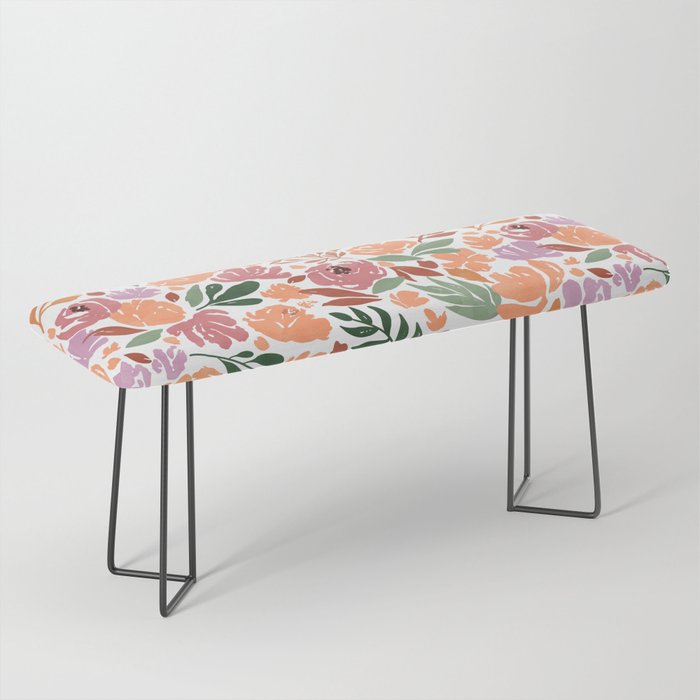 Simple colorful floral CWP Bench Gallery Image 1