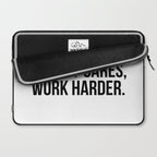 Nobody cares, work harder. Laptop Sleeve Gallery Image 2