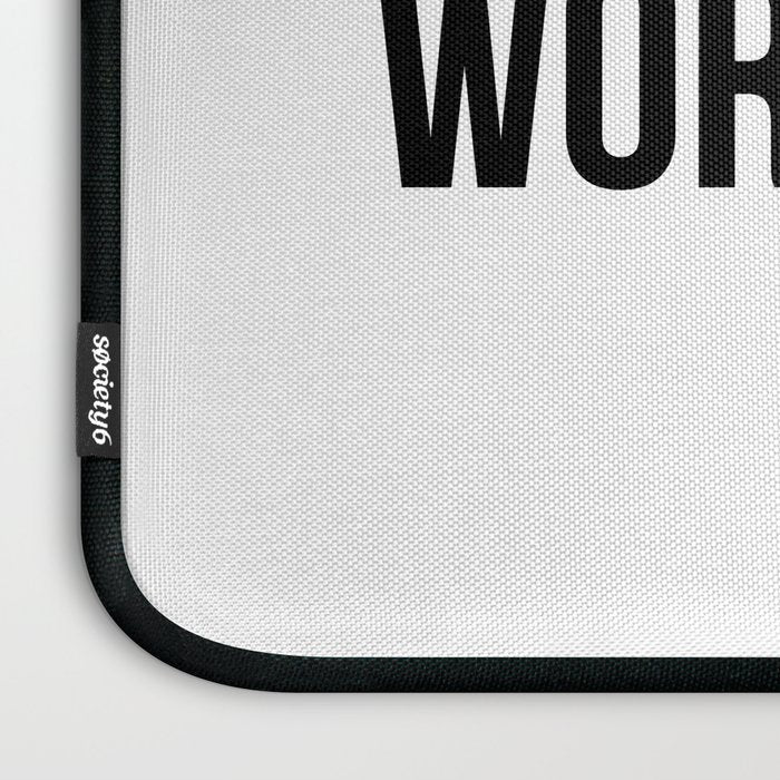 Nobody cares, work harder. Laptop Sleeve Gallery Image 3