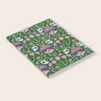 Botanical Skull and Moth Notebook Gallery Image 2