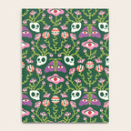 Botanical Skull and Moth Notebook Gallery Image 4