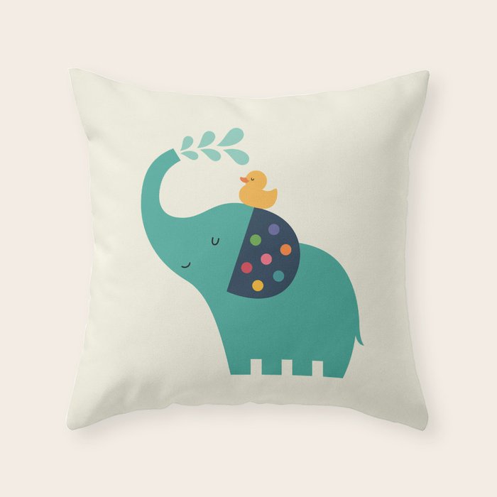 Keep Calm And Take A Shower Throw Pillow Gallery Image 6