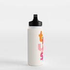 Trust Yourself Typography Water Bottle Gallery Image 3