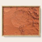 Mars surface Serving Tray Gallery Image 1