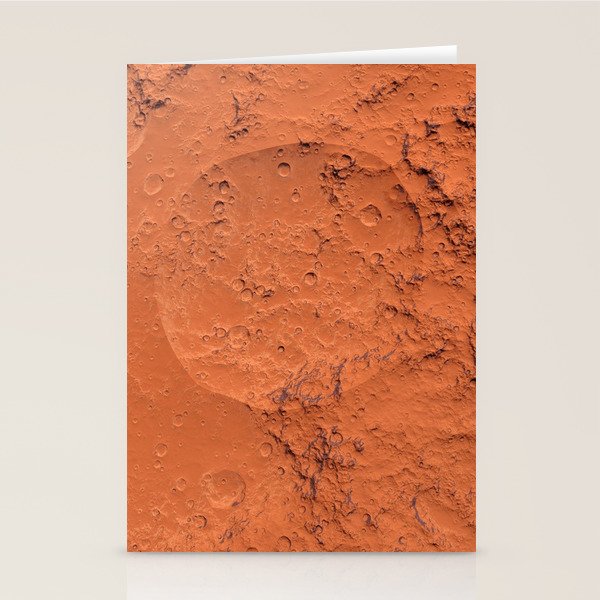 Mars surface Stationery Card Gallery Image 1