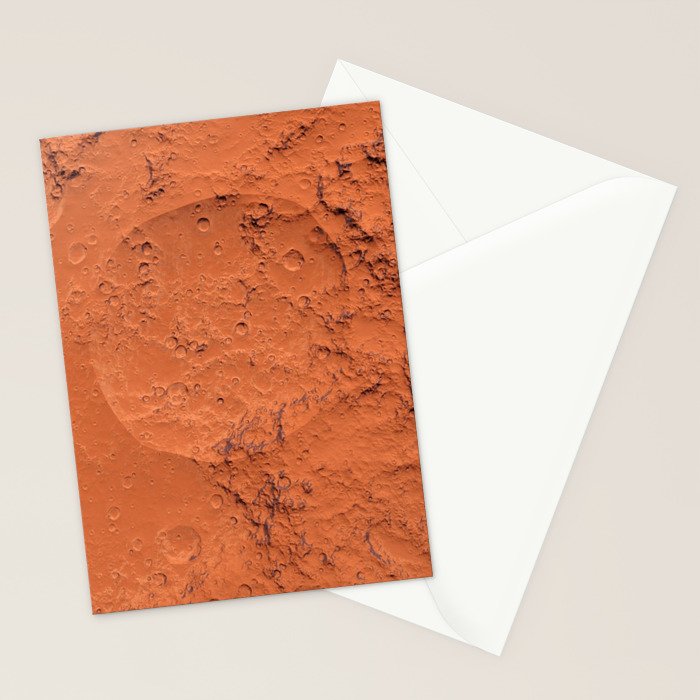 Mars surface Stationery Card Gallery Image 2