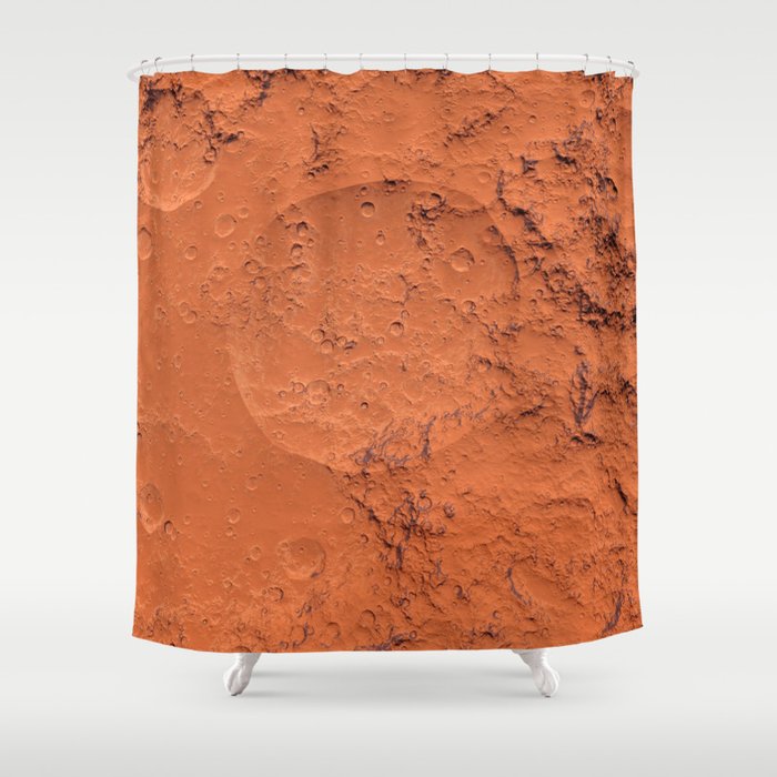 Mars surface Shower Curtain Gallery Image 1