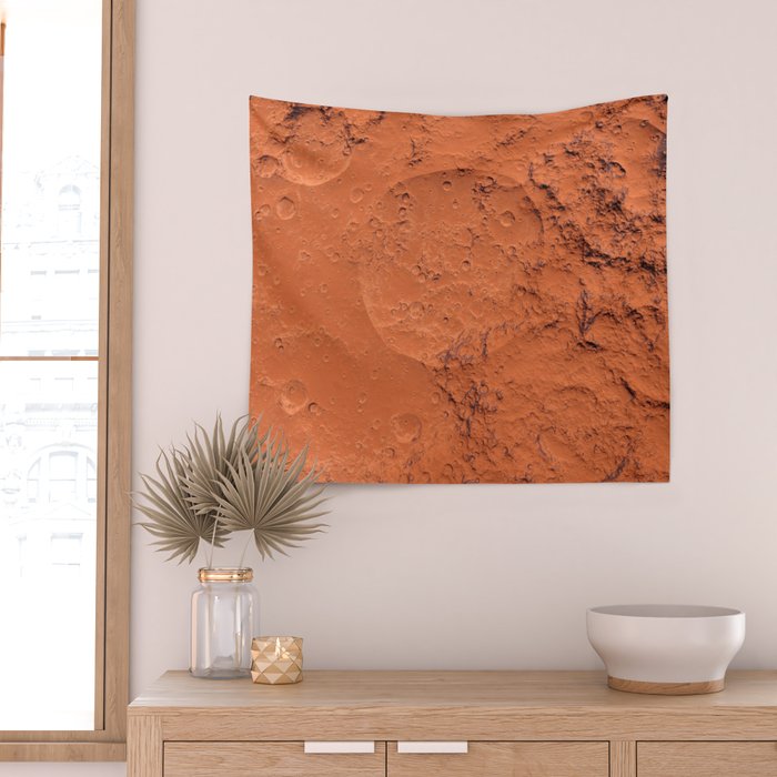 Mars surface Wall Tapestry Gallery Image 2