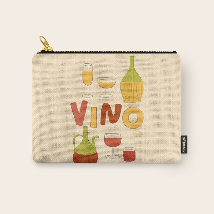 Vino Italian Wine Carry All Pouch Gallery Image 1