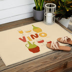 Vino Italian Wine Outdoor Rug Gallery Image 2