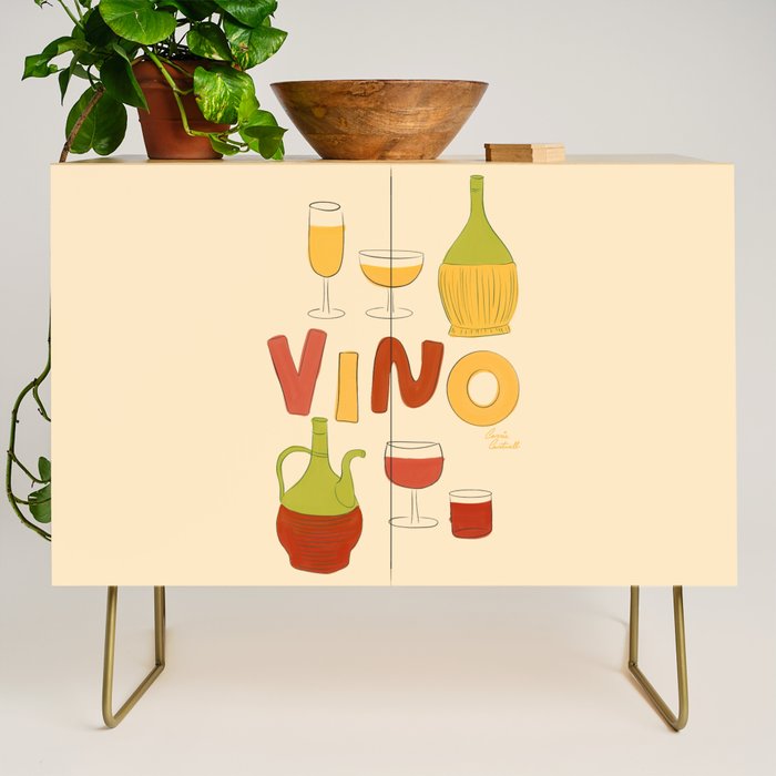 Vino Italian Wine Credenza Gallery Image 1