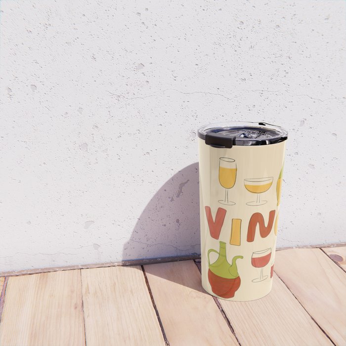 Vino Italian Wine Travel Mug Gallery Image 4