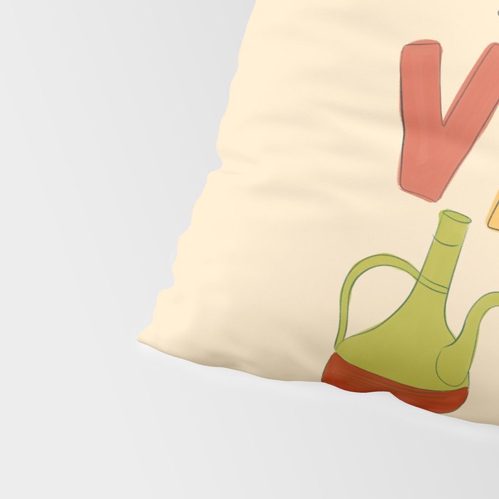 Vino Italian Wine Pillow Sham Gallery Image 4