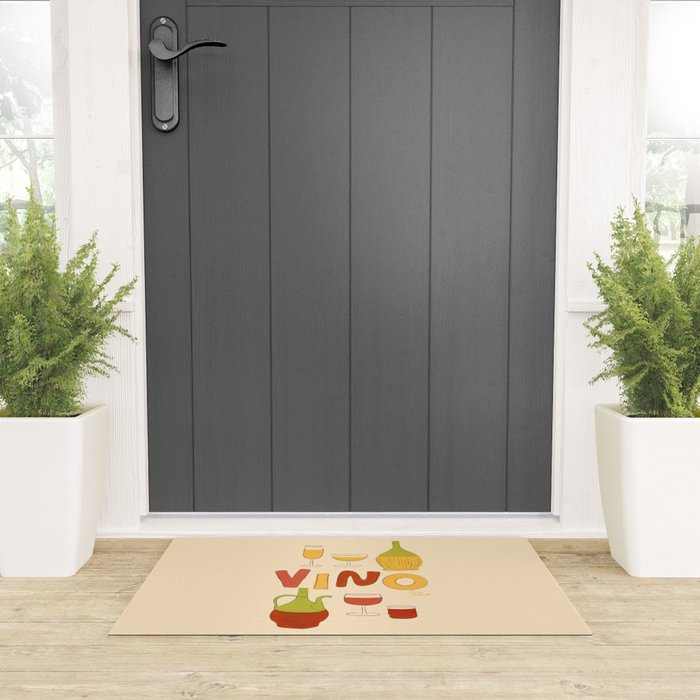 Vino Italian Wine Welcome Mat Gallery Image 3
