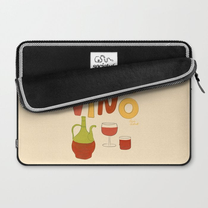 Vino Italian Wine Laptop Sleeve Gallery Image 2