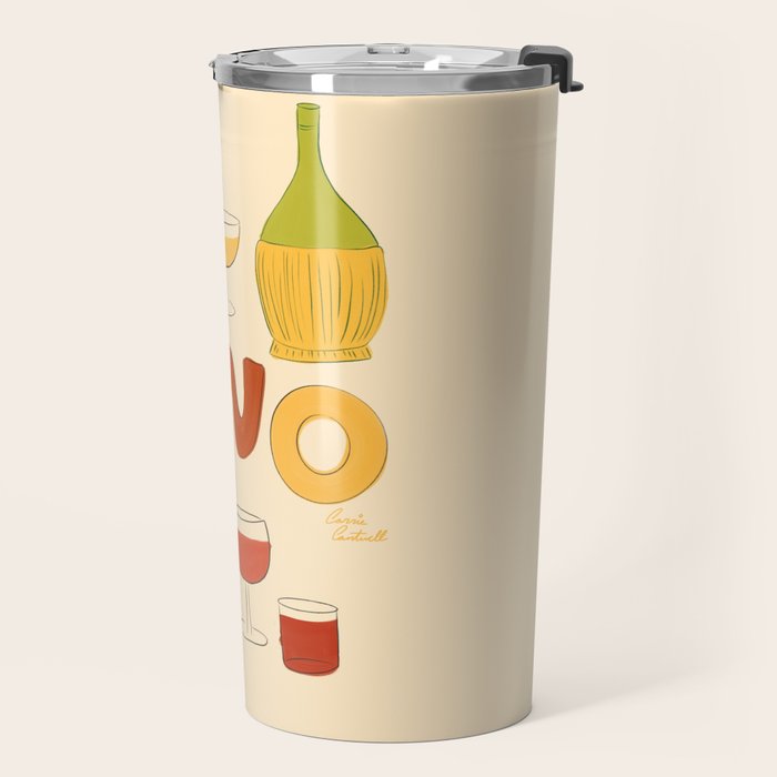 Vino Italian Wine Travel Mug Gallery Image 2