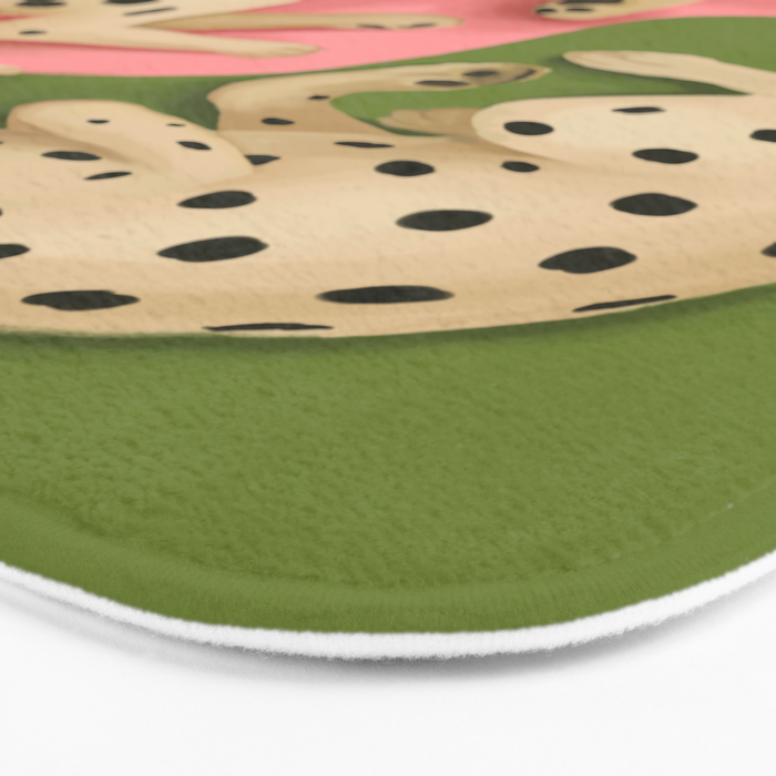 Yin and Yang Dalmatians Bath Mat Gallery Image 3