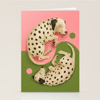 Yin and Yang Dalmatians Stationery Card Gallery Image 2