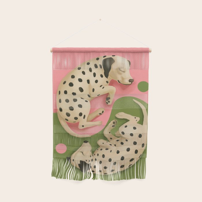 Yin and Yang Dalmatians Wall Hanging Gallery Image 1