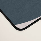 Retro Round Pattern - Dark Blue Desk Mat Gallery Image 4