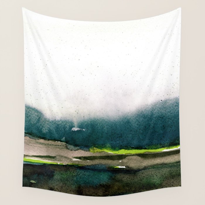 layers of colour 1 Wall Tapestry Gallery Image 1
