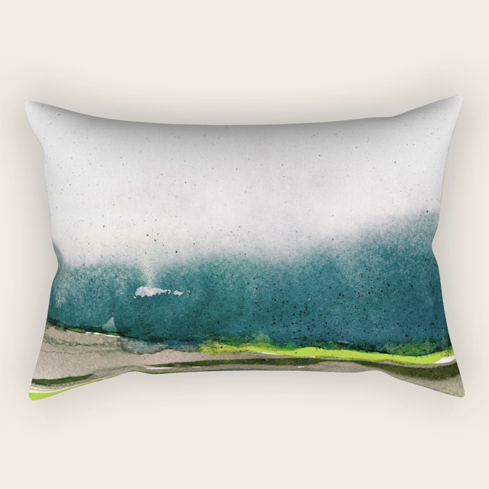 layers of colour 1 Rectangular Pillow Gallery Image 2