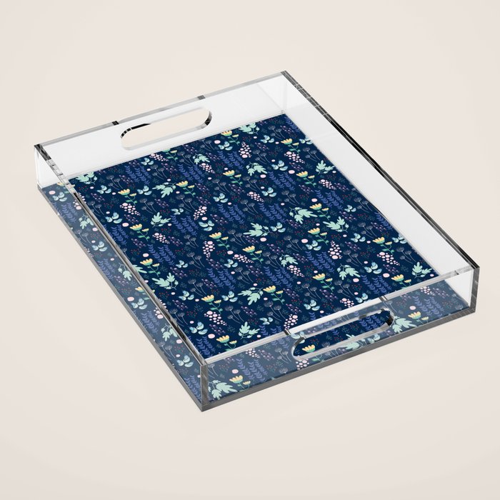 Blue water Acrylic Tray Gallery Image 1