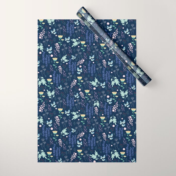 Blue water Wrapping Paper Gallery Image 1