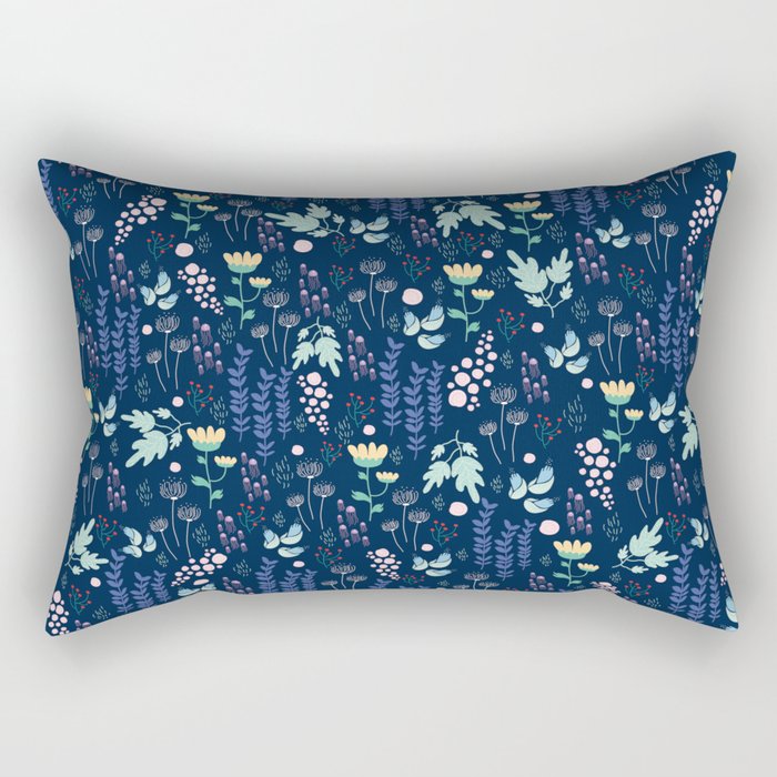 Blue water Rectangular Pillow Gallery Image 2