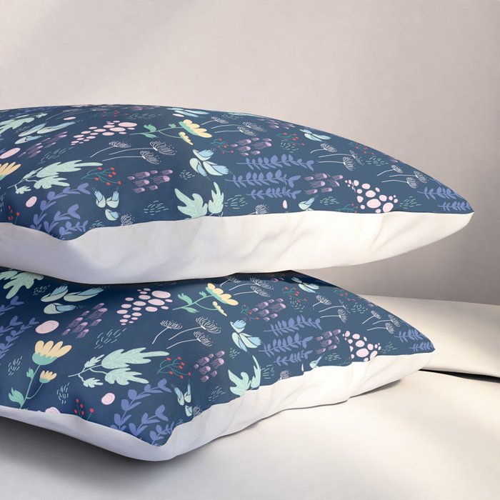 Blue water Pillow Sham Gallery Image 3