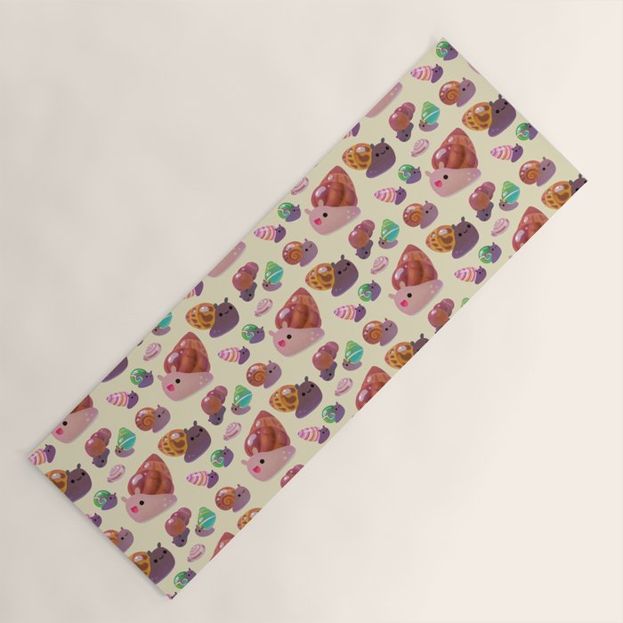 Land snail Yoga Mat Gallery Image 1