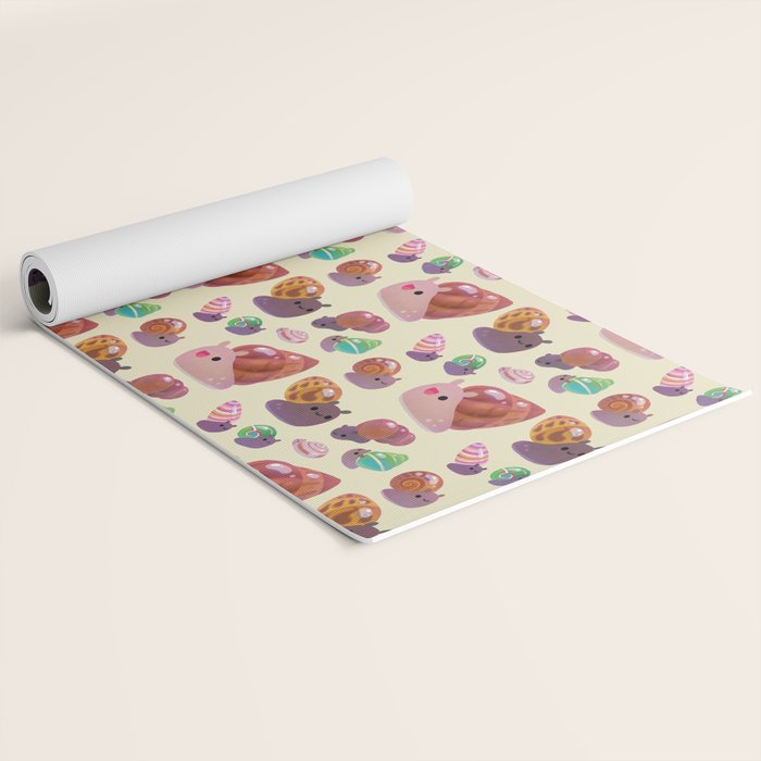 Land snail Yoga Mat Gallery Image 2