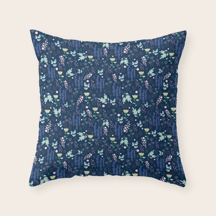 Blue water Throw Pillow Gallery Image 6