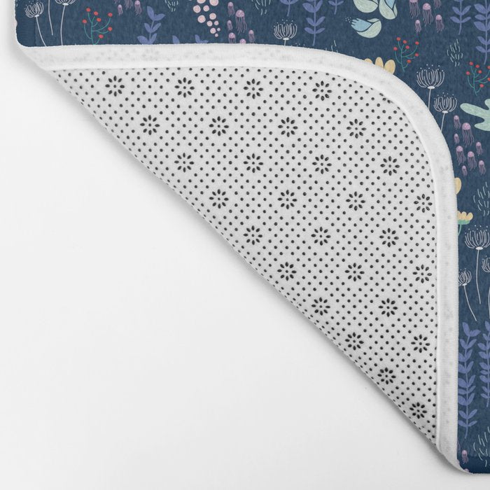 Blue water Bath Mat Gallery Image 2