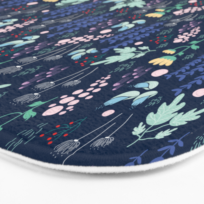 Blue water Bath Mat Gallery Image 3