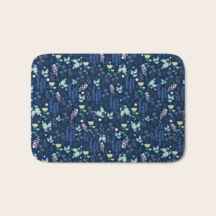 Blue water Bath Mat Gallery Image 1