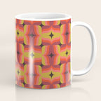 Retro Crimson Ceramic Coffee Mug Gallery Image 1