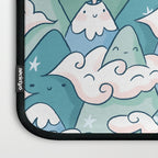 Cute mountains in clouds Laptop Sleeve Gallery Image 3