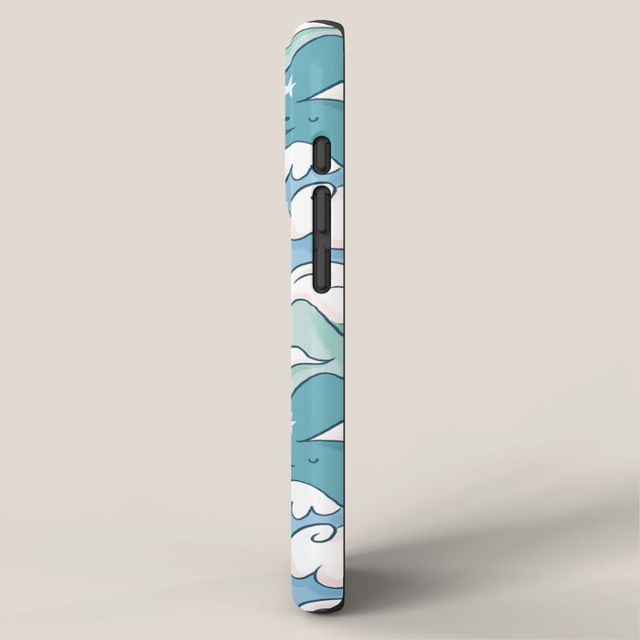 Cute mountains in clouds iPhone Case Gallery Image 2