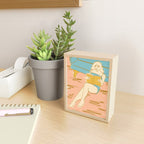 Portrait of a Woman Reading - Quiet Time 2 Mini Art Print Gallery Image 2