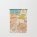 Portrait of a Woman Reading - Quiet Time 2 Wall Hanging Gallery Image 1