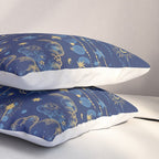 Pattern mystic celestial dark A Pillow Sham Gallery Image 3