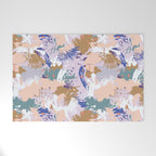 Abstract brush stroke madness Welcome Mat Gallery Image 1