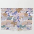 Abstract brush stroke madness Wall Hanging Gallery Image 1