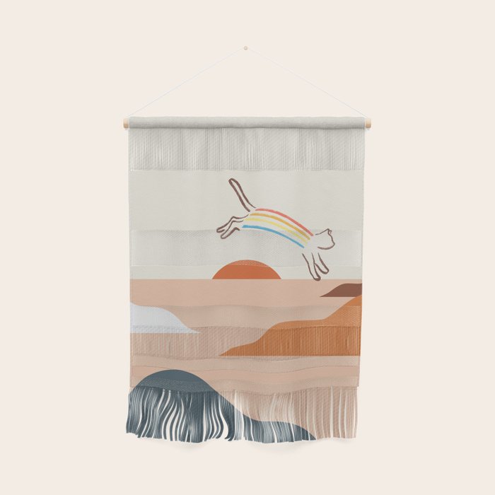 Cat Landscape 31C Wall Hanging Gallery Image 1