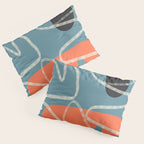 Organic Minimalist Layers 5 Pillow Sham Gallery Image 3