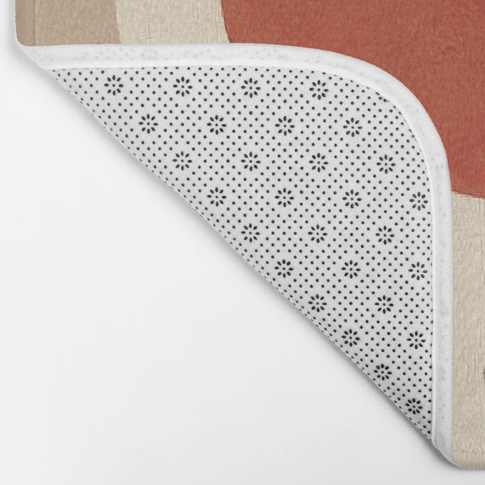 Terracotta Talk Bath Mat Gallery Image 2
