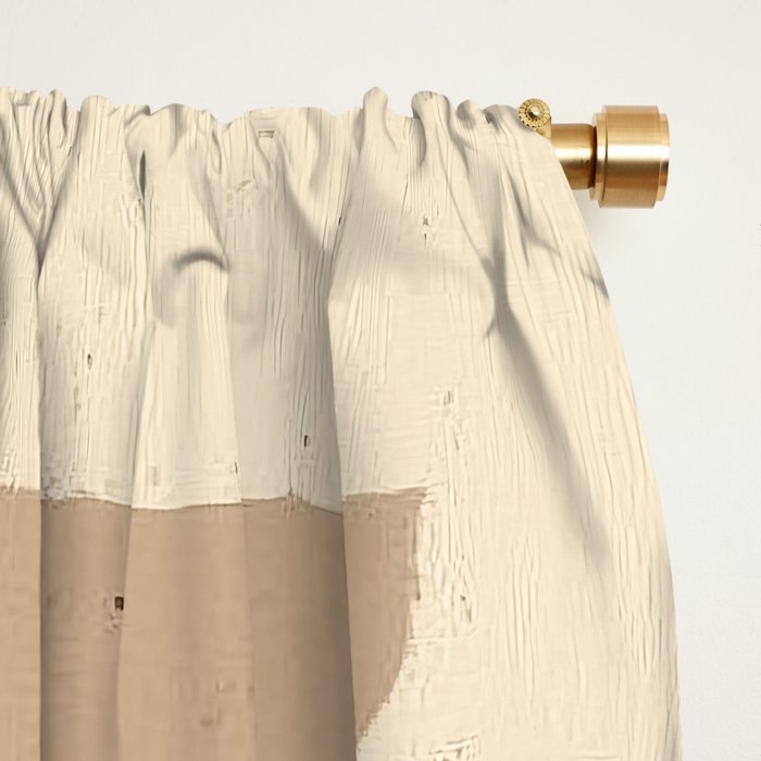 Terracotta Talk Window Curtain Gallery Image 2